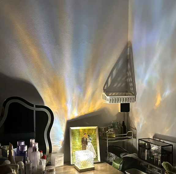 Led Water Ripple LED Water Ripple Projection Lamp with RGB Dimming – HavenNest